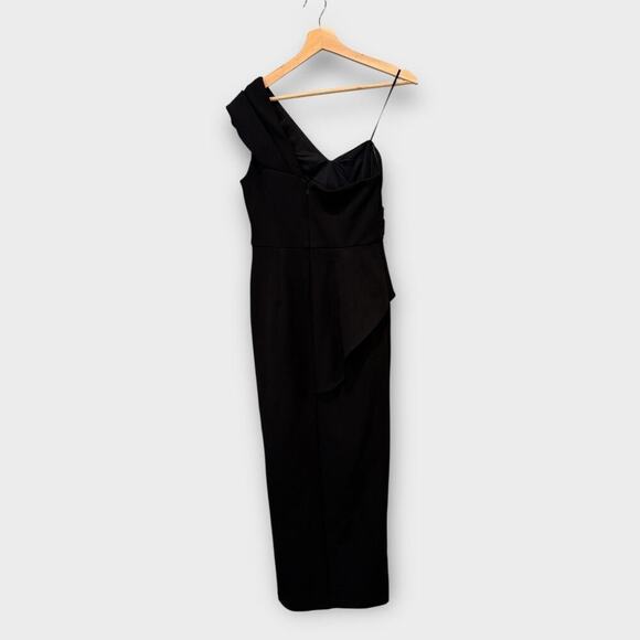 Aidan Mattox Bonded Crepe Column Gown Size US/6 - Picture 8 of 13